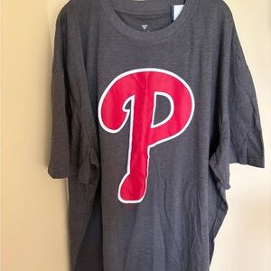 Fanatics Phillies Charcoal Gray T-Shirt